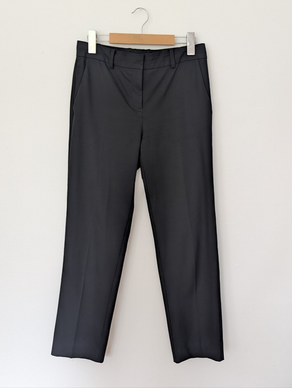 Babaton Aritzia Power Tapered Pant Black Ankle Dress Quiet Luxury Office Work 2